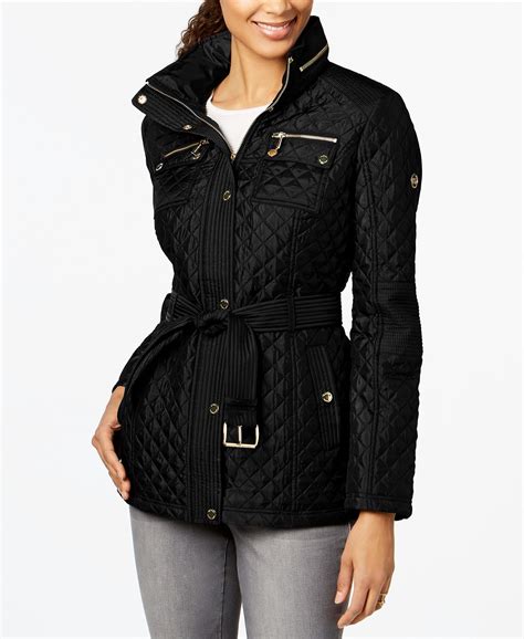 michael kors jacket women long|michael kors jacket women overcoat.